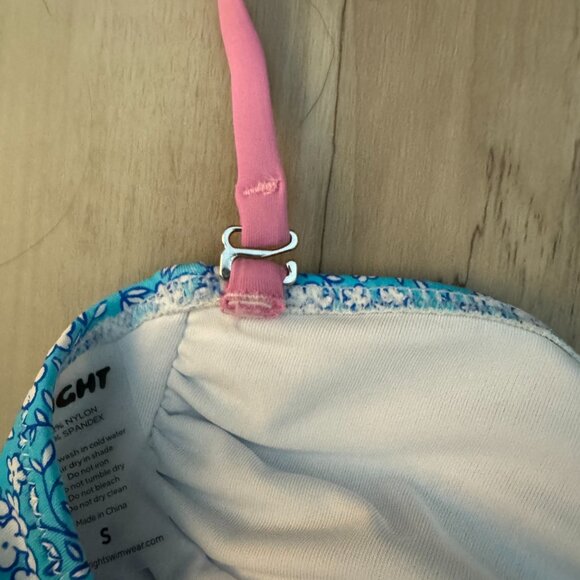 Bright Swimwear NiaTop in Paradise Blue, size small - Picture 5 of 7